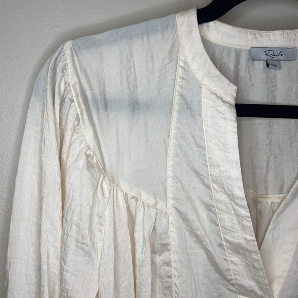 Rails Fable Cream Blouse - XS‎ - Picture 5 of 16